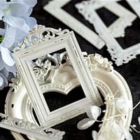 Vintage-stiilis scrapbookingu pildiraamide komplekt – 4 unikaalset stiili, kokku 10 raamiga